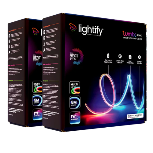 The Lightify™ Lumix RGBIC – 5M Length