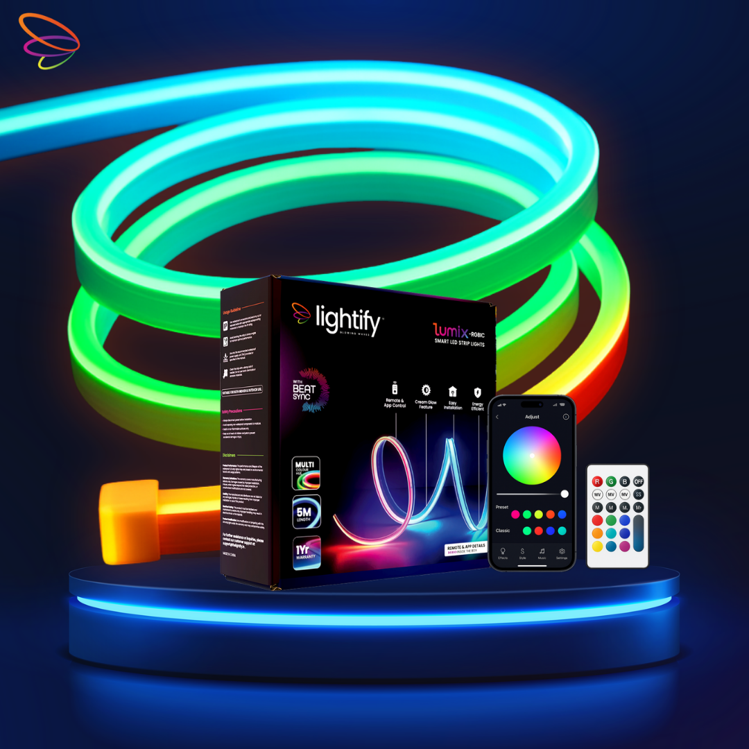 The Lightify™ Lumix RGBIC – 5M Length