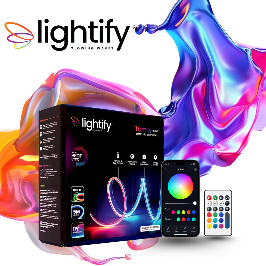 The Lightify™ Lumix RGBIC – 5M Length